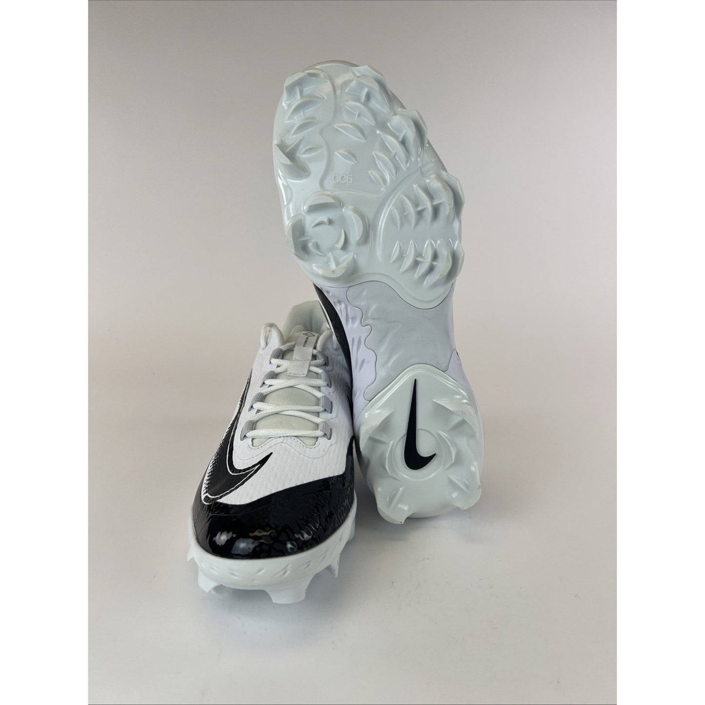 Nike Alpha Huarache Elite 4 Low MCS White Black FD6255-101 Men’s Size 13