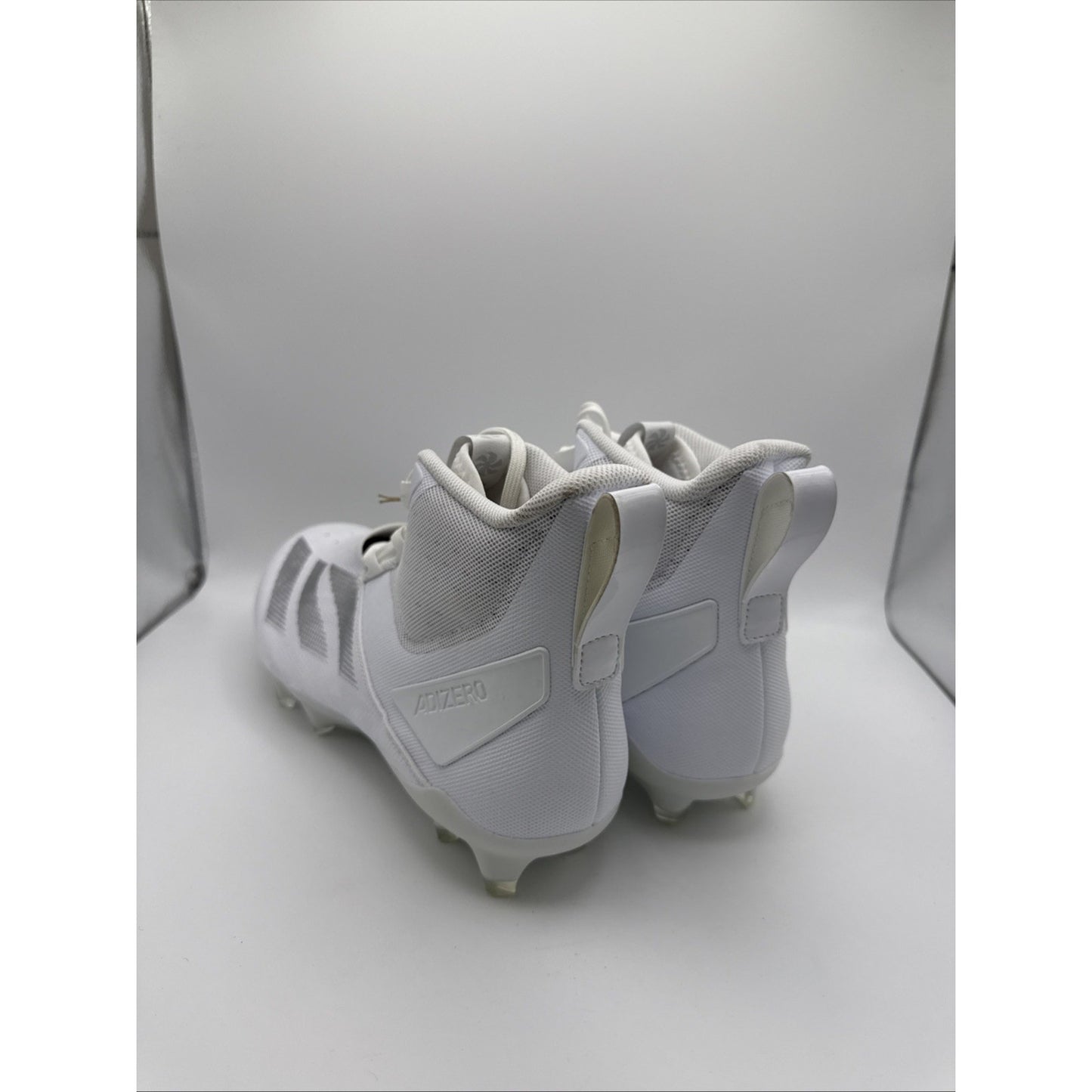 Adidas Adizero Chaos Linemen Mens Football Cleats Shoe White Size 10 NWOB