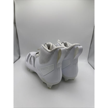 Adidas Adizero Chaos Linemen Mens Football Cleats Shoe White Size 10 NWOB
