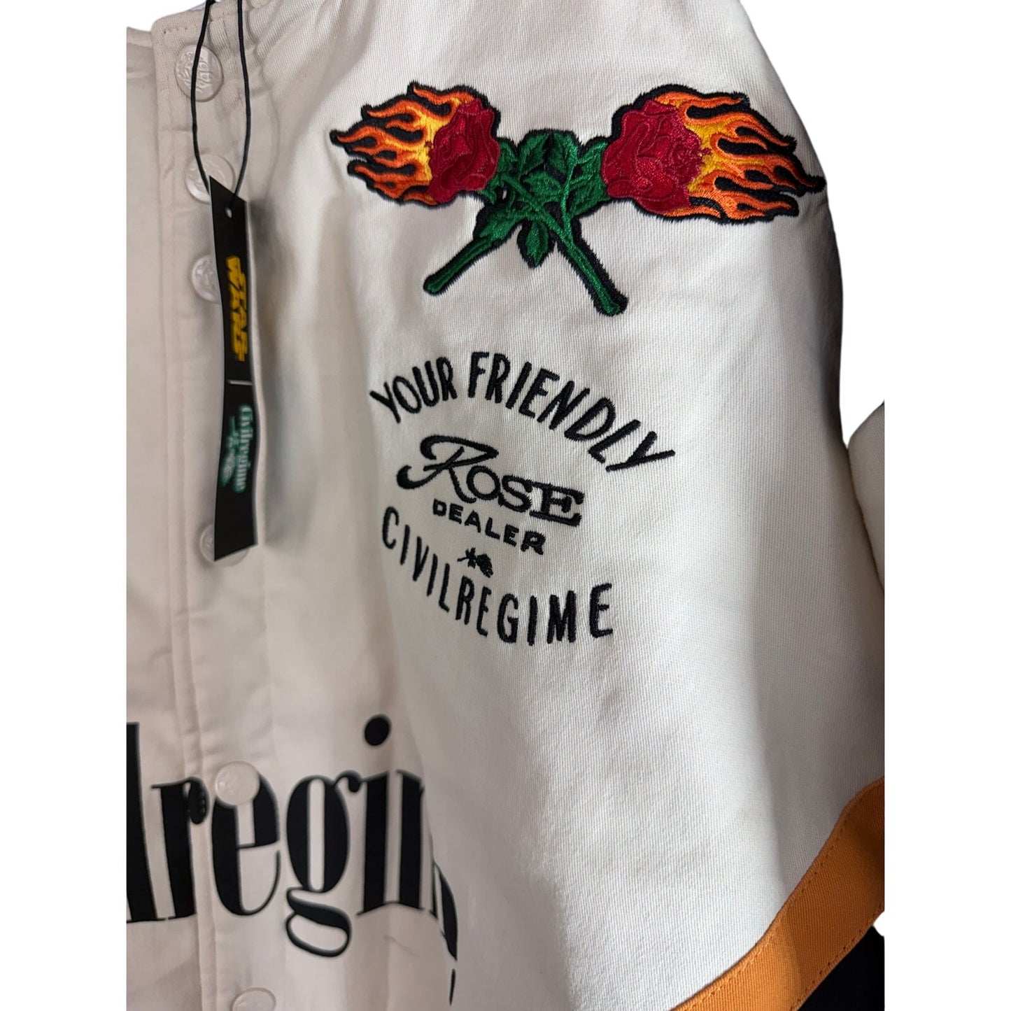 Civil Regime x Star Wars Pod Racing Racer Jacket Men's Size Large NWT$