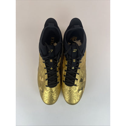 Under Armour Blur Smoke 2.0 Royalty Justin Jefferson Cleats 3028626-001 Men’s 16