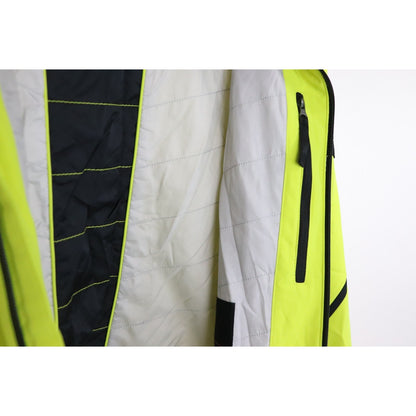 Obermeyer Raze Ski Jacket Men's Size Large Removable Hood Yellow Alpine NEW