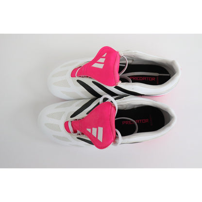 Adidas Predator Precision.3 FG Soccer Cleats Shoes White Pink ID6792 Youth Sze 6
