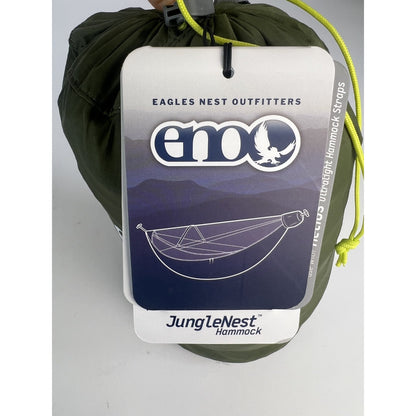 ENO JungleNest Camping Hammock with Integrated Bug-free Net Hammock