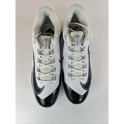 Nike Alpha Huarache Elite 4 Low MCS White Black FD6255-101 Men’s Size 13