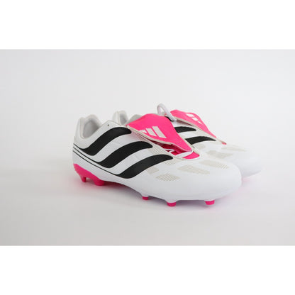 Adidas Predator Precision.3 FG Soccer Cleats Shoes White Pink ID6792 Youth Sze 6