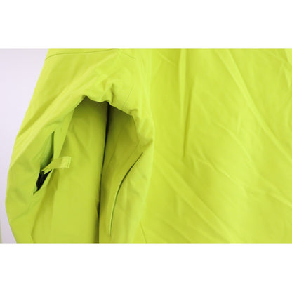 Obermeyer Raze Ski Jacket Men's Size Large Removable Hood Yellow Alpine NEW