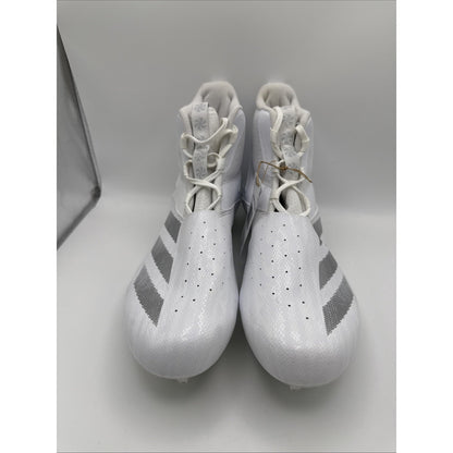 Adidas Adizero Chaos Linemen Mens Football Cleats Shoe White Size 11 NWOB
