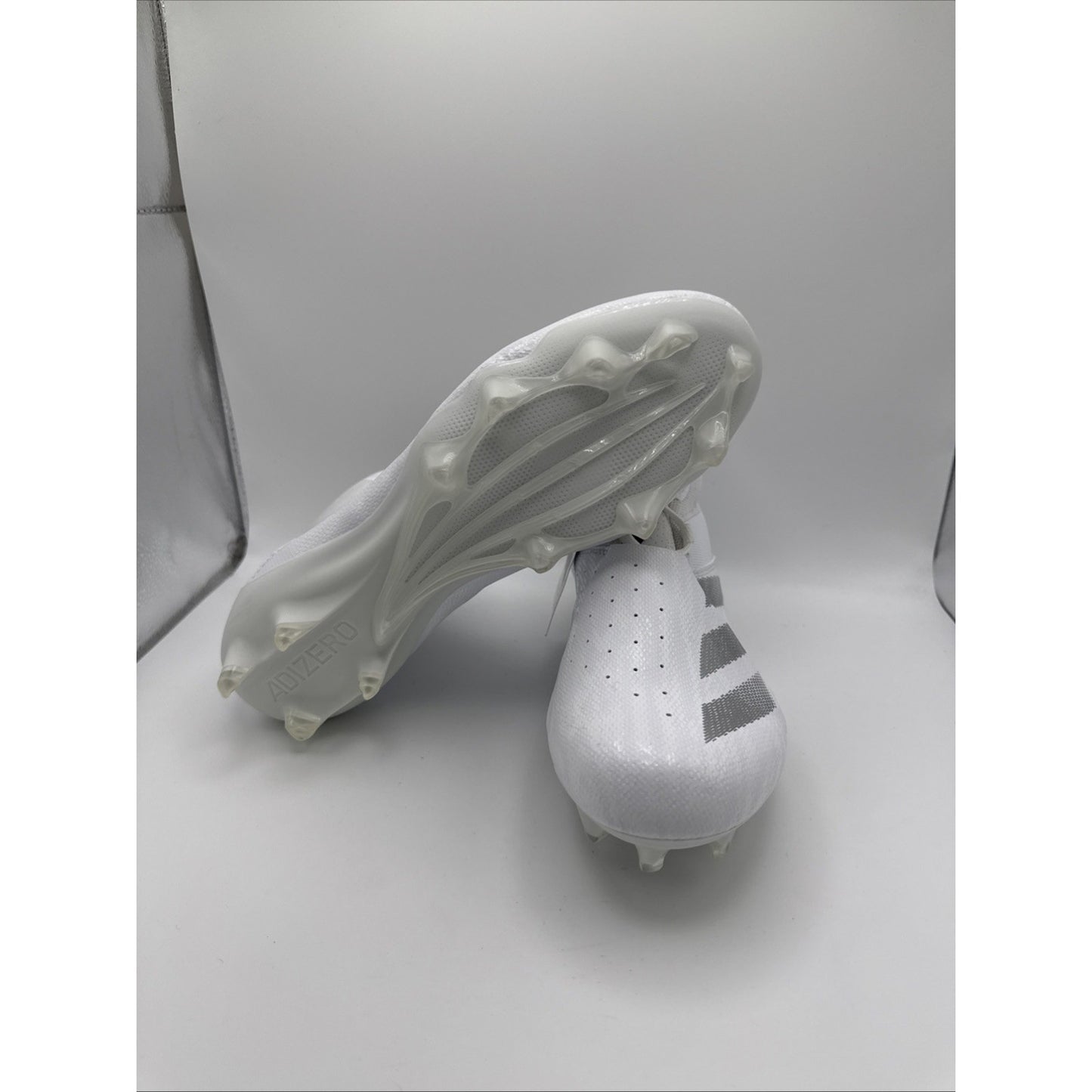 Adidas Adizero Chaos Linemen Mens Football Cleats Shoe White Size 10 NWOB