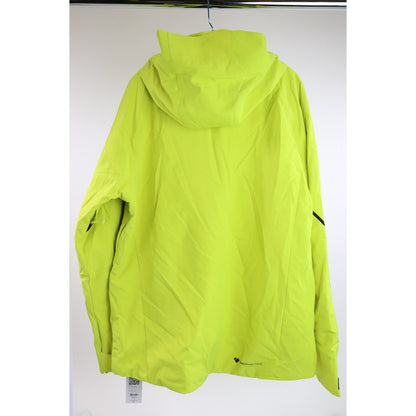 Obermeyer Raze Ski Jacket Men's Size Large Removable Hood Yellow Alpine NEW