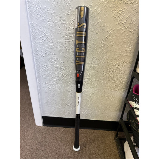 Victus Vandal Gold BBCOR Baseball Bat: VCBV 33/30 (-3) Black/Gold