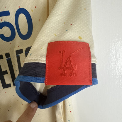 Mookie Betts Los Angeles Dodgers #50 #ITFDB City Connect Jersey Women’s XL 18/20