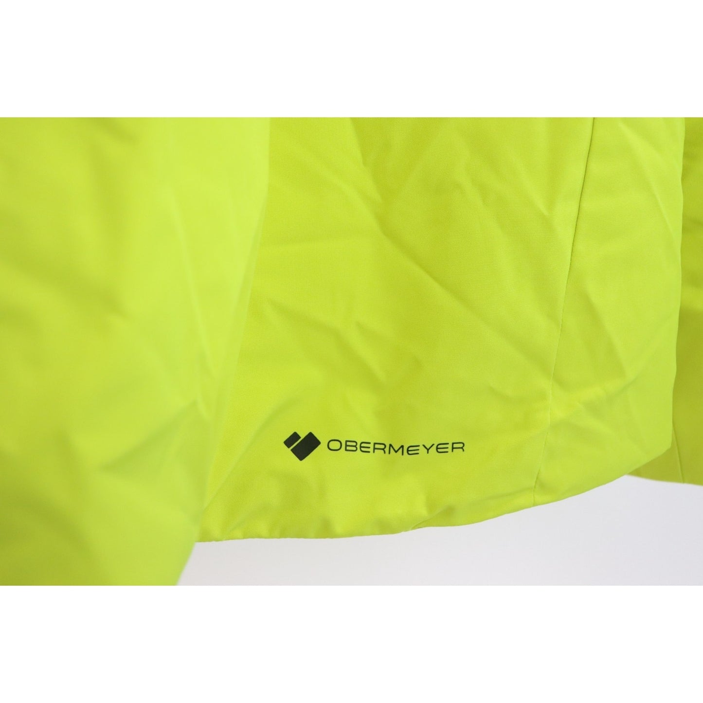Obermeyer Raze Ski Jacket Men's Size Large Removable Hood Yellow Alpine NEW