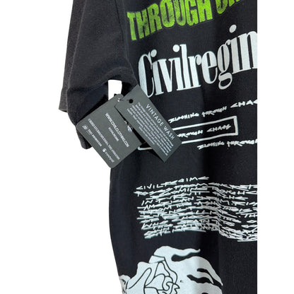 Civil Regime x Dragon Ball Z Android 16 Vintage Tee Size Medium Oversized - NWT$