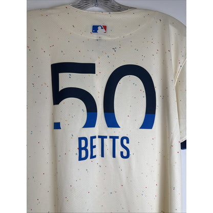 Mookie Betts Los Angeles Dodgers #50 #ITFDB City Connect Jersey Women’s XL 18/20
