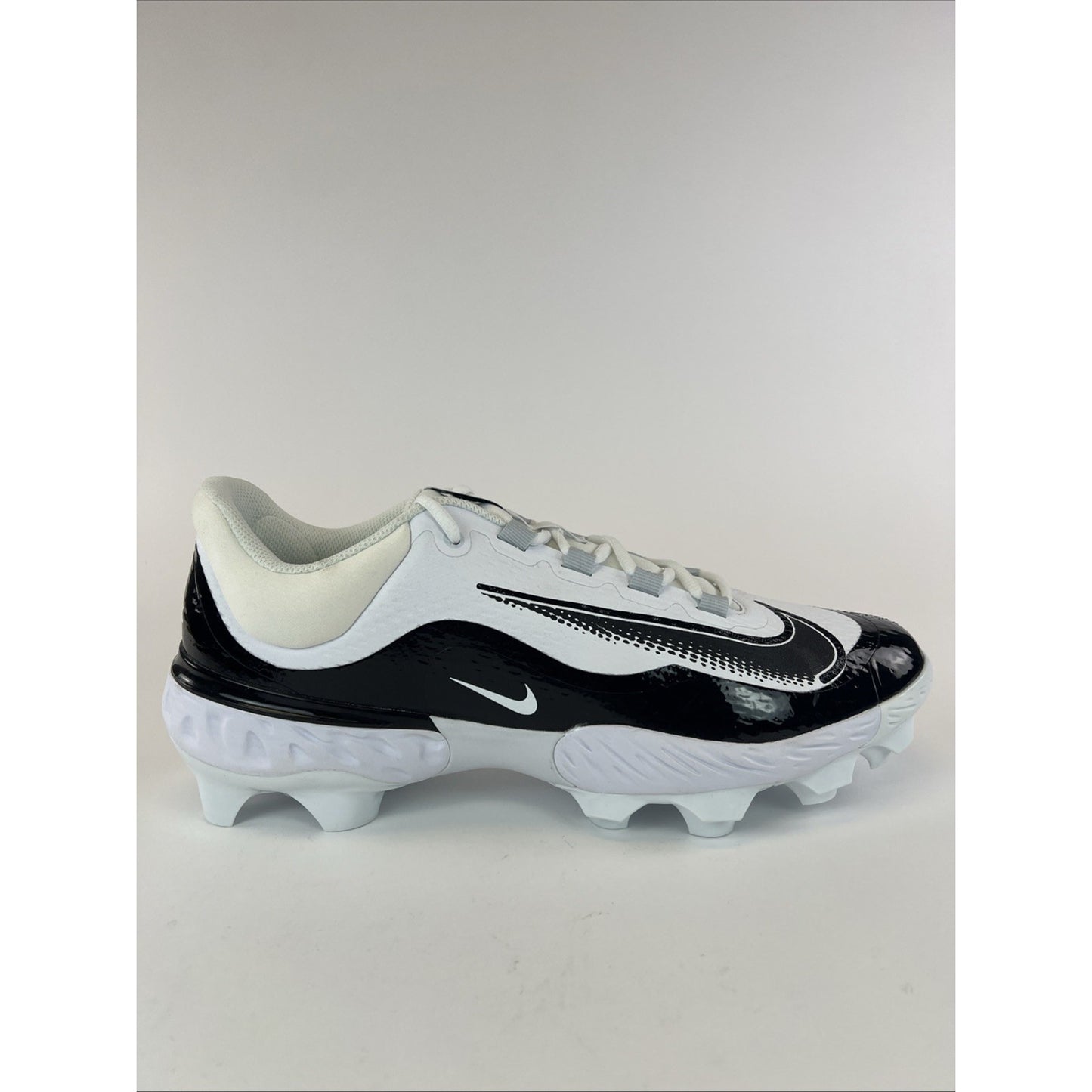Nike Alpha Huarache Elite 4 Low MCS White Black FD6255-101 Men’s Size 13