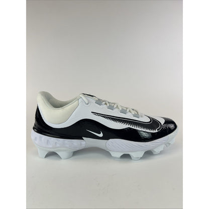 Nike Alpha Huarache Elite 4 Low MCS White Black FD6255-101 Men’s Size 13