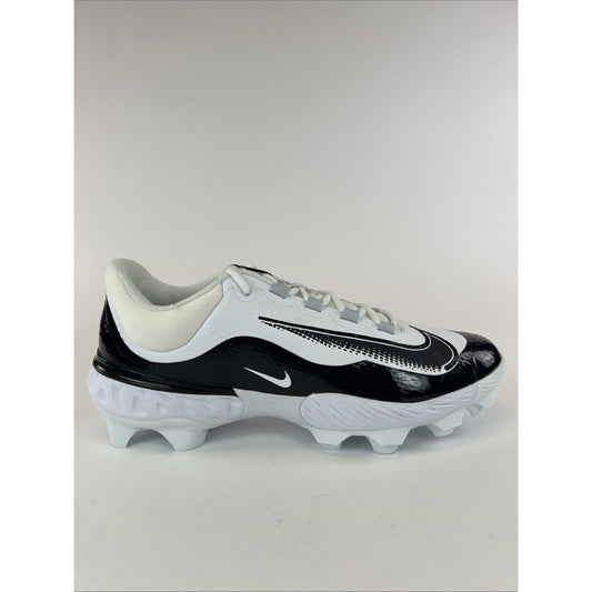 Nike Alpha Huarache Elite 4 Low MCS White Black FD6255-101 Men’s Size 13